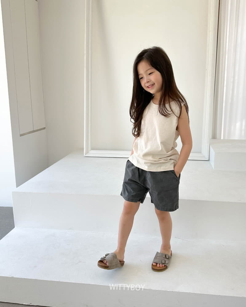 Witty Boy - Korean Children Fashion - #Kfashion4kids - Vove Sleeveless - 5