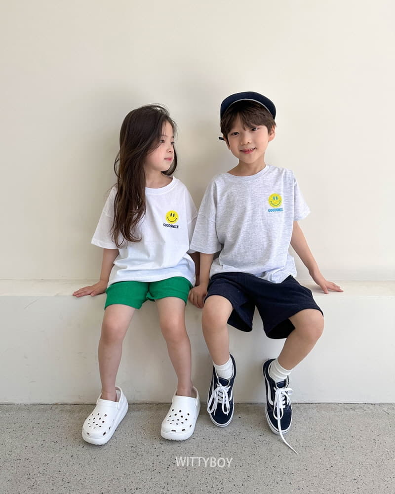 Witty Boy - Korean Children Fashion - #Kfashion4kids - Smile Tee - 11