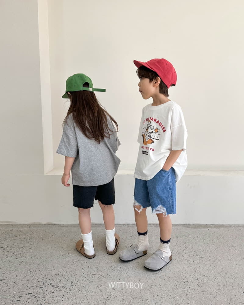 Witty Boy - Korean Children Fashion - #Kfashion4kids - Paradise Tee - 9