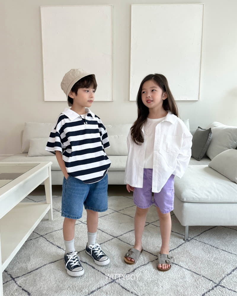 Witty Boy - Korean Children Fashion - #childofig - Pig Dyeing Pants - 5