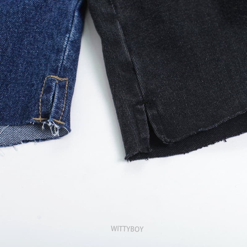 Witty Boy - Korean Children Fashion - #childrensboutique - Flip Jeans - 5