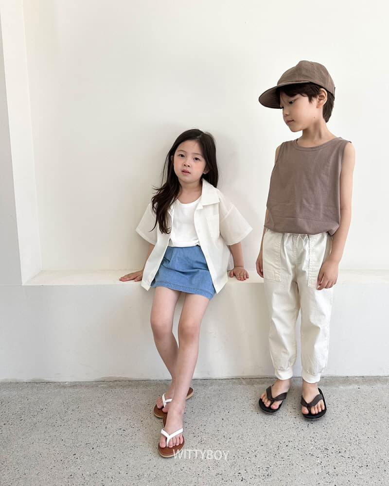 Witty Boy - Korean Children Fashion - #childrensboutique - Soft Linen Pants - 6