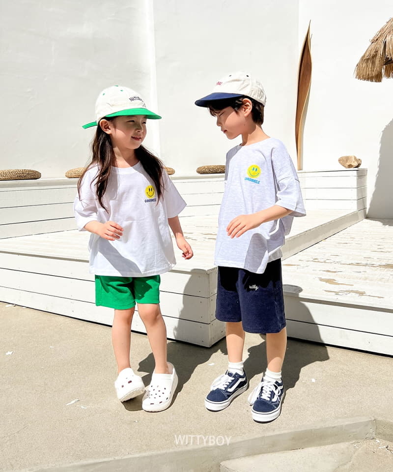 Witty Boy - Korean Children Fashion - #childofig - Smile Tee - 4