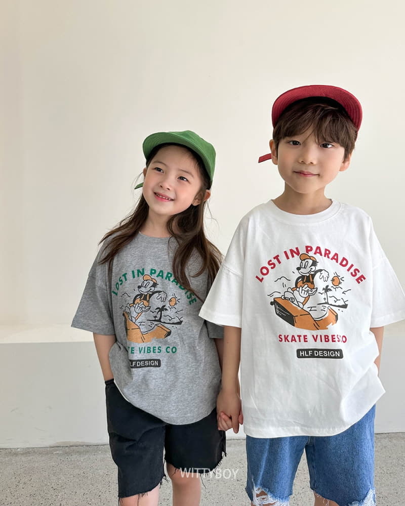 Witty Boy - Korean Children Fashion - #childrensboutique - Paradise Tee - 2