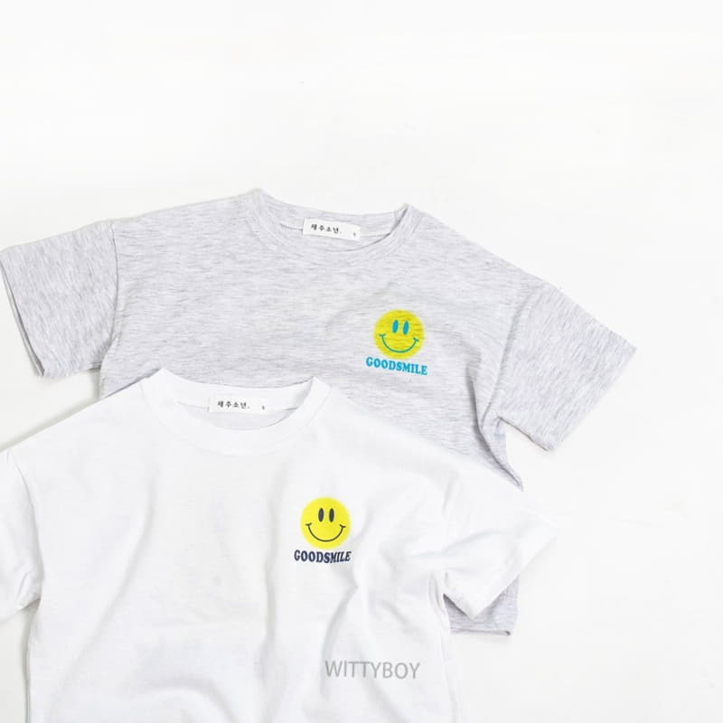 Witty Boy - Korean Children Fashion - #designkidswear - Smile Tee - 3