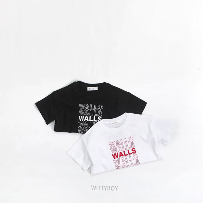 Witty Boy - Korean Children Fashion - #designkidswear - Walls Tee - 11