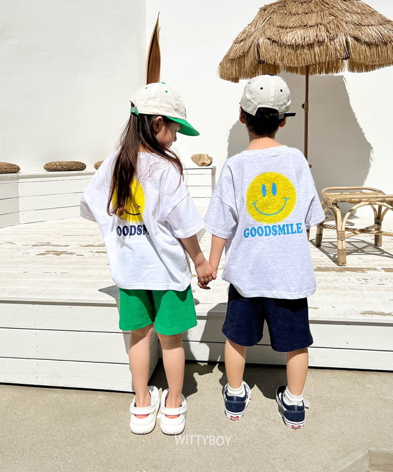 Witty Boy - Korean Children Fashion - #discoveringself - Smile Tee - 6