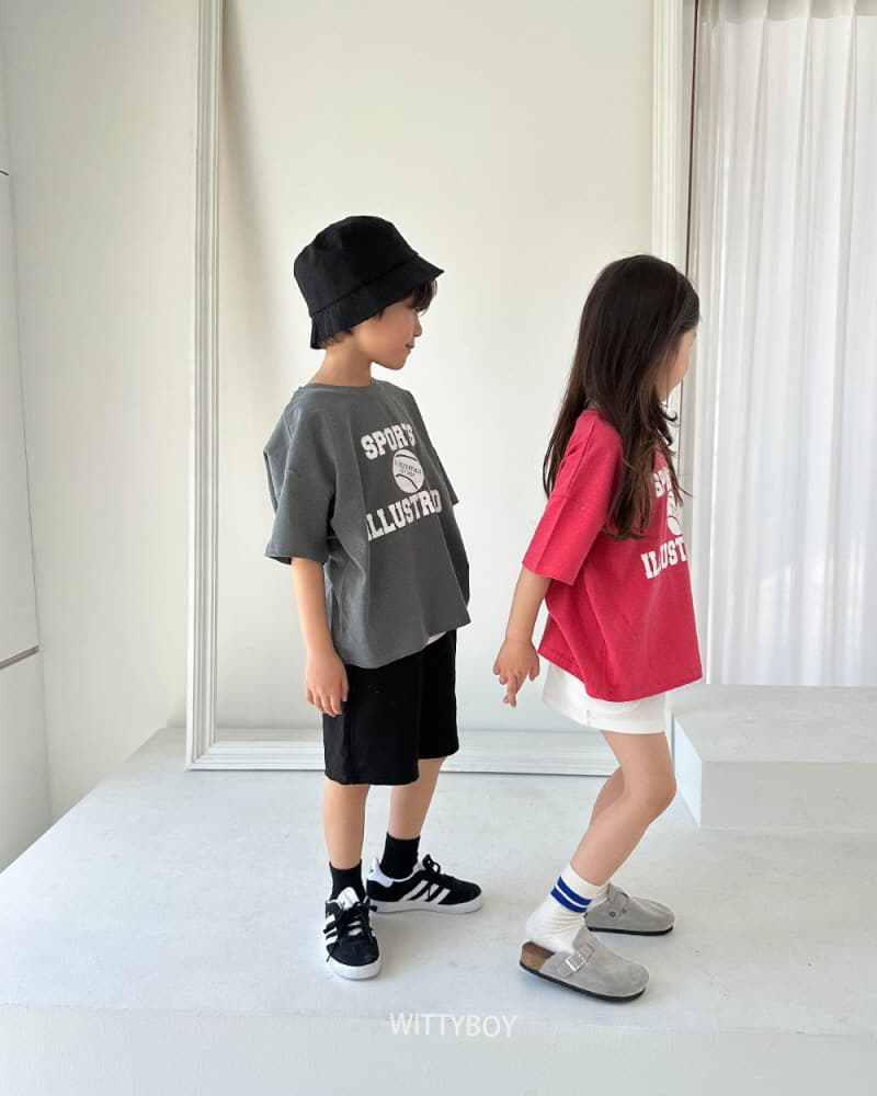 Witty Boy - Korean Children Fashion - #discoveringself - Sporty Tee - 5
