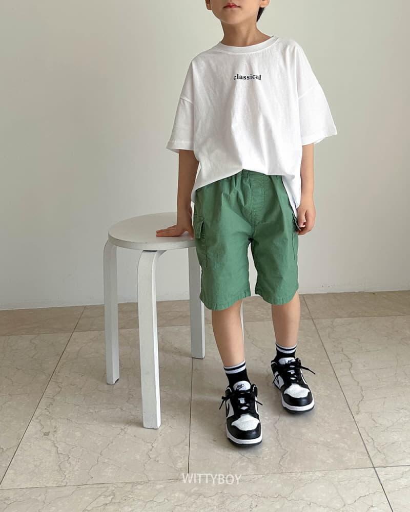 Witty Boy - Korean Children Fashion - #discoveringself - Hip Cargo Pants - 5