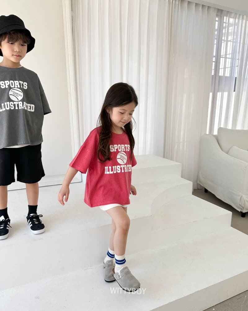 Witty Boy - Korean Children Fashion - #fashionkids - Sporty Tee - 6