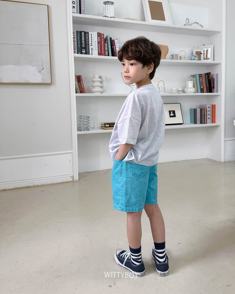 Witty Boy - Korean Children Fashion - #fashionkids - Pig Dyeing Pants - 9