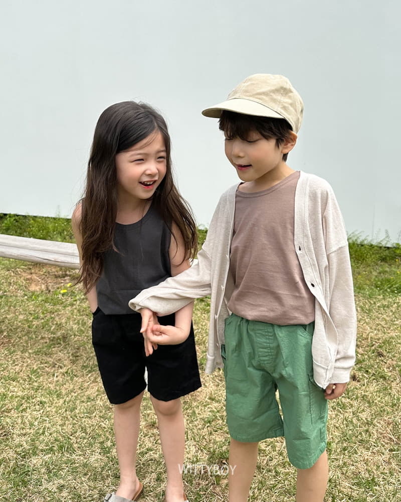 Witty Boy - Korean Children Fashion - #kidsshorts - Vove Sleeveless - 2