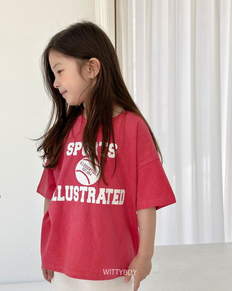 Witty Boy - Korean Children Fashion - #kidsshorts - Sporty Tee - 7