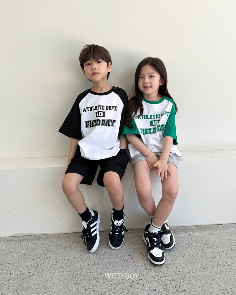 Witty Boy - Korean Children Fashion - #kidzfashiontrend - Field Raglan Tee - 11