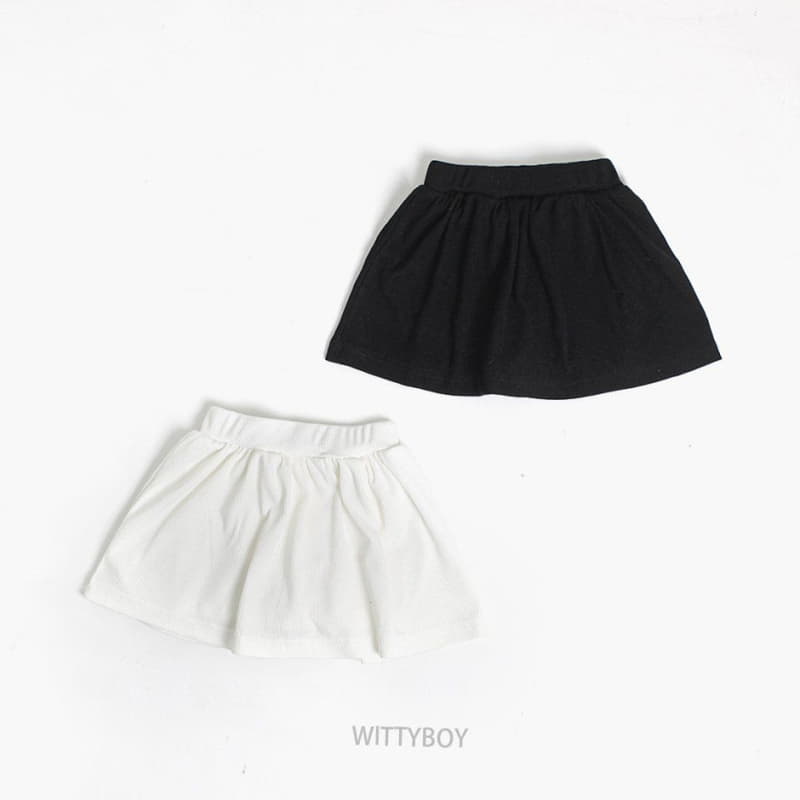Witty Boy - Korean Children Fashion - #magicofchildhood - Lilly Skirt Pants