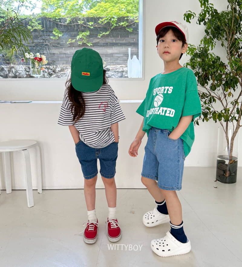 Witty Boy - Korean Children Fashion - #magicofchildhood - Sporty Tee - 12