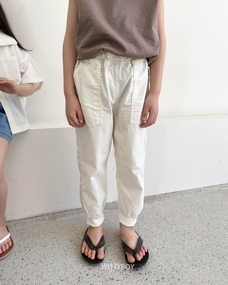 Witty Boy - Korean Children Fashion - #minifashionista - Soft Linen Pants - 2