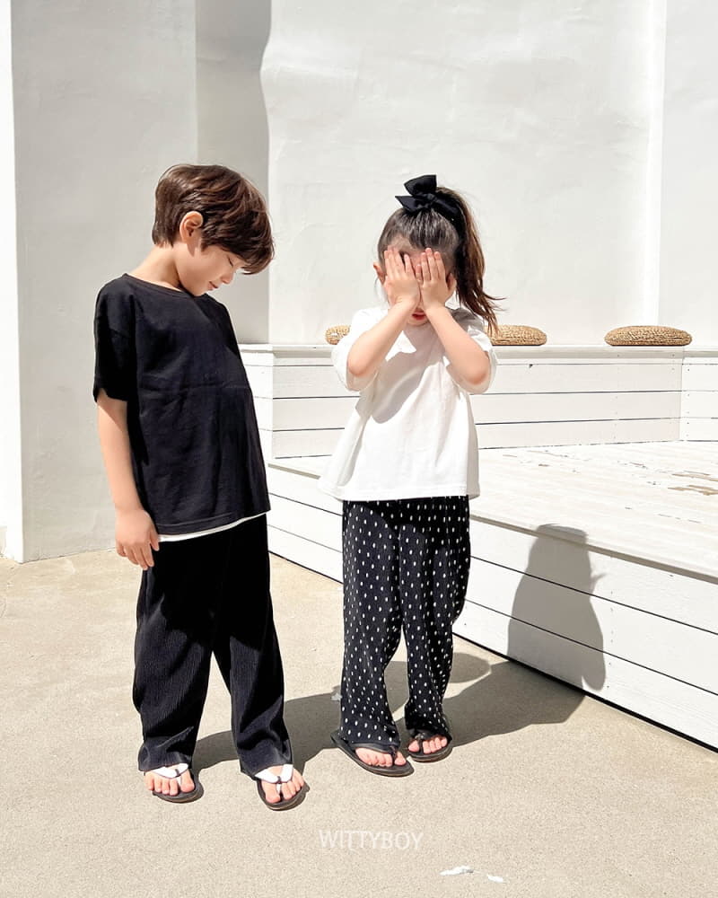 Witty Boy - Korean Children Fashion - #magicofchildhood - Pleats Pants - 4