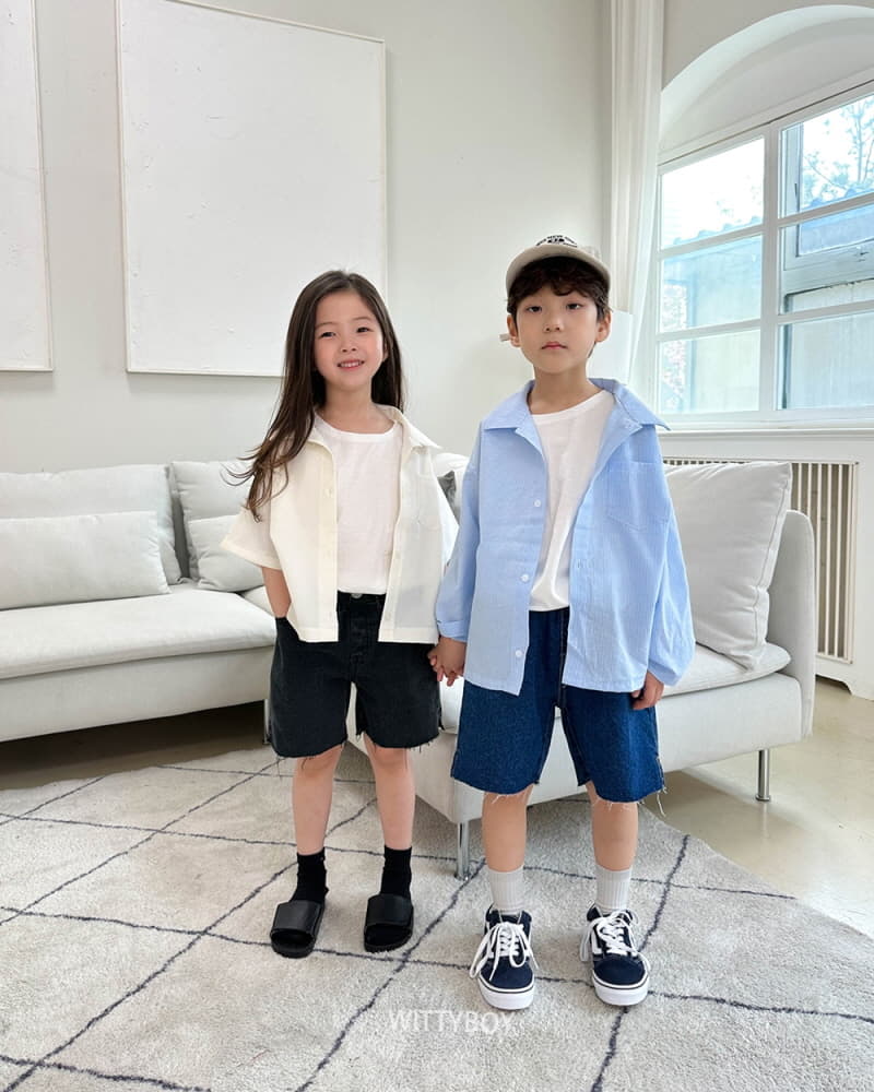 Witty Boy - Korean Children Fashion - #minifashionista - Flip Jeans - 3
