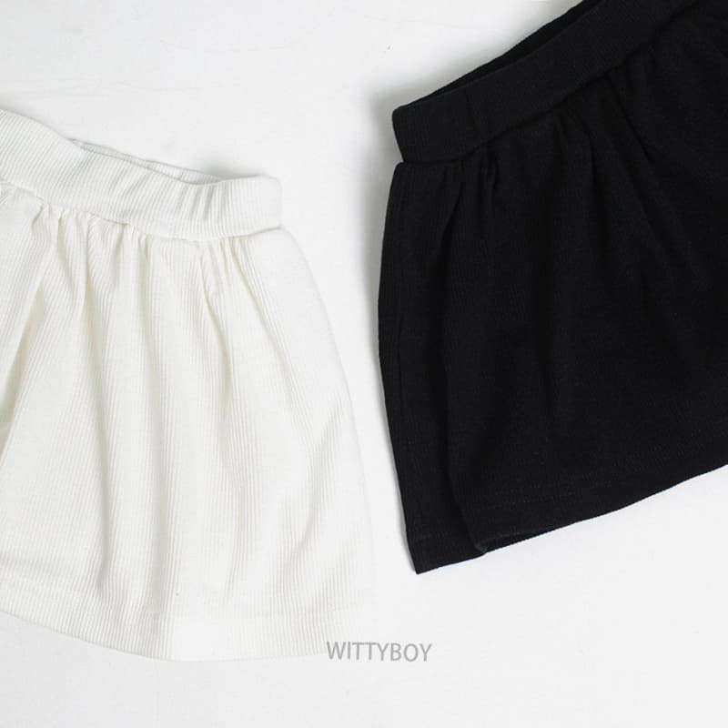 Witty Boy - Korean Children Fashion - #prettylittlegirls - Lilly Skirt Pants - 3