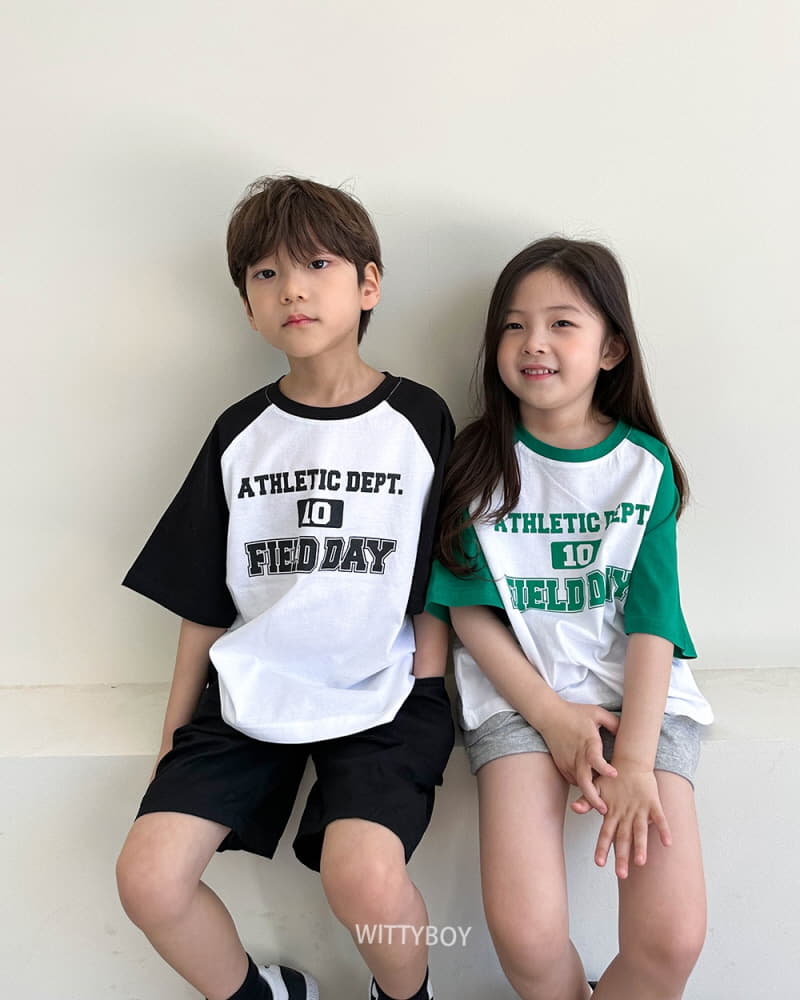Witty Boy - Korean Children Fashion - #prettylittlegirls - Field Raglan Tee - 2