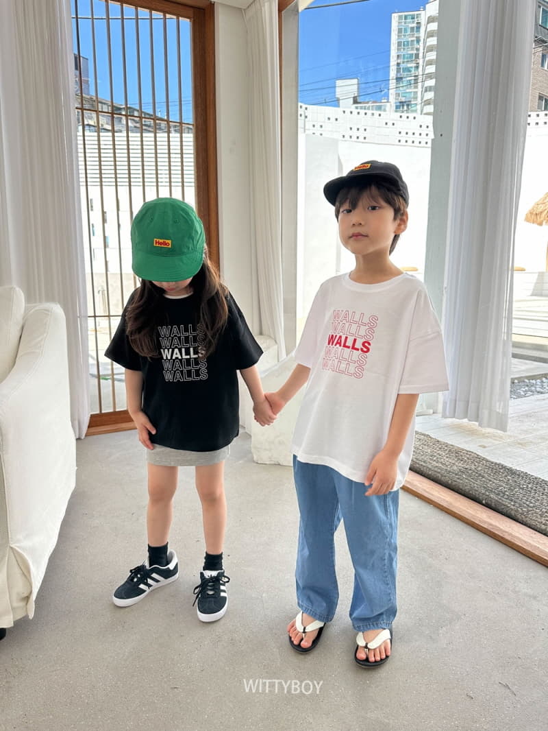 Witty Boy - Korean Children Fashion - #todddlerfashion - Walls Tee - 6
