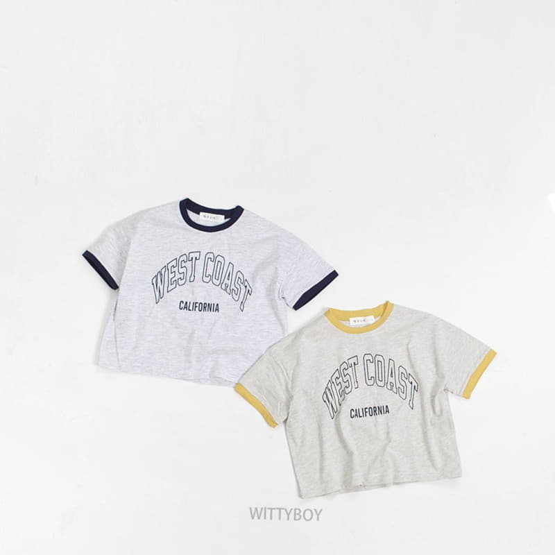Witty Boy - Korean Children Fashion - #toddlerclothing - West Tee - 3