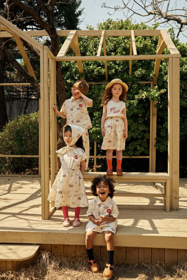 a-Market - Korean Children Fashion - #kidzfashiontrend - A Bird One-piece - 4