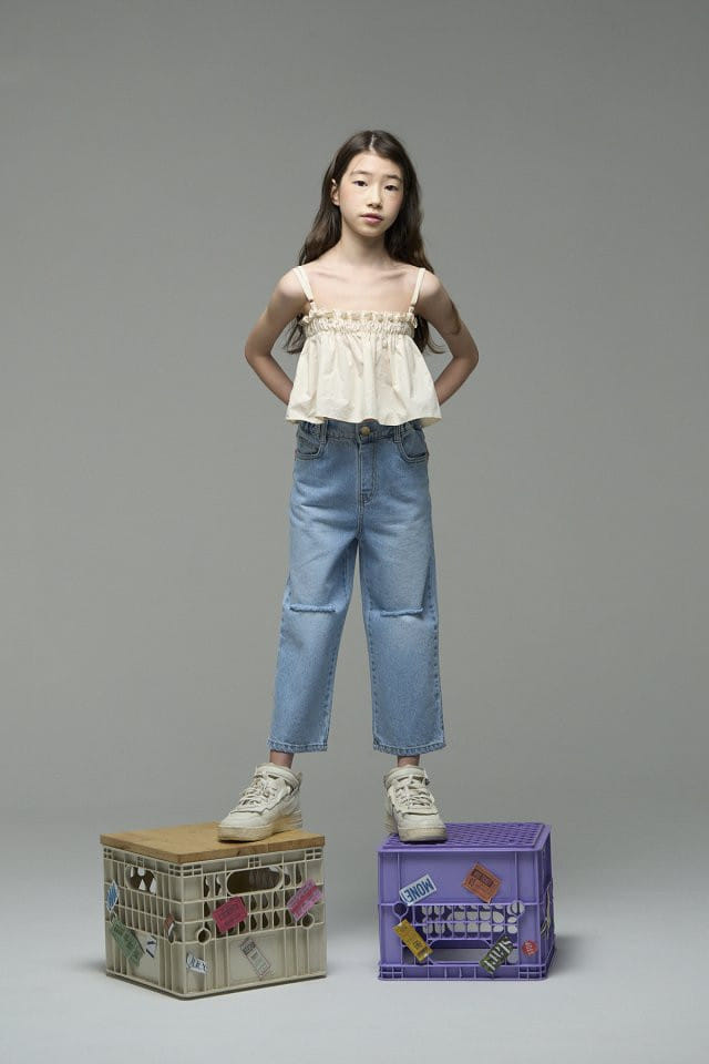 a-Market - Korean Children Fashion - #Kfashion4kids - Stone Vintage Jeans - 6