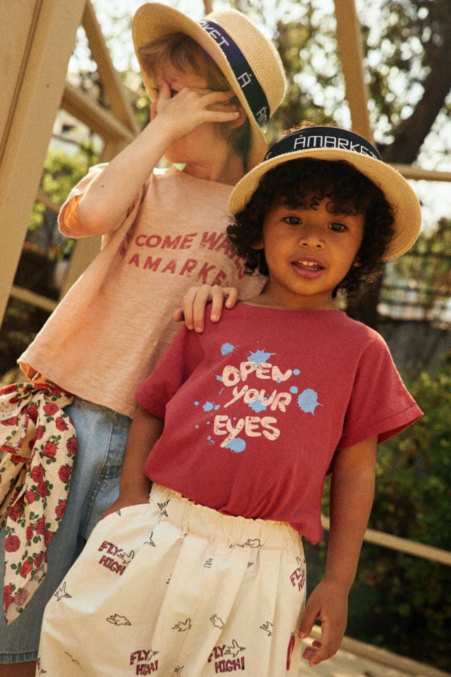 a-Market - Korean Children Fashion - #childofig - Wave Tee - 5