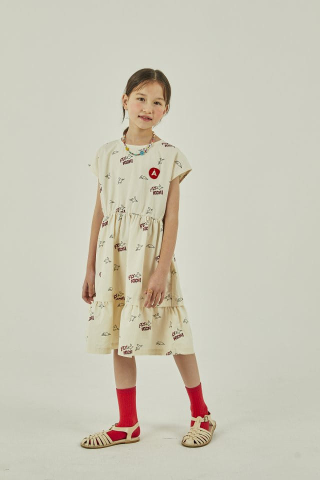 a-Market - Korean Children Fashion - #childofig - A Bird One-piece - 12