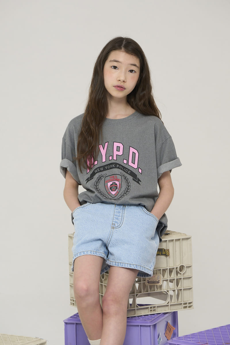 a-Market - Korean Children Fashion - #childofig - Denim Shorts - 3