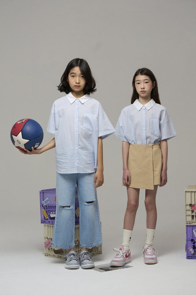 a-Market - Korean Children Fashion - #childrensboutique - Wrap Skirt - 7