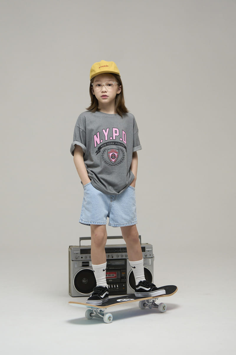 a-Market - Korean Children Fashion - #childrensboutique - Denim Shorts - 5