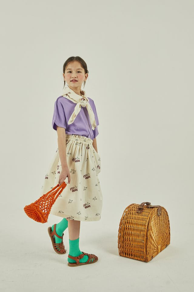 a-Market - Korean Children Fashion - #designkidswear - A Bird Frill Skirt
