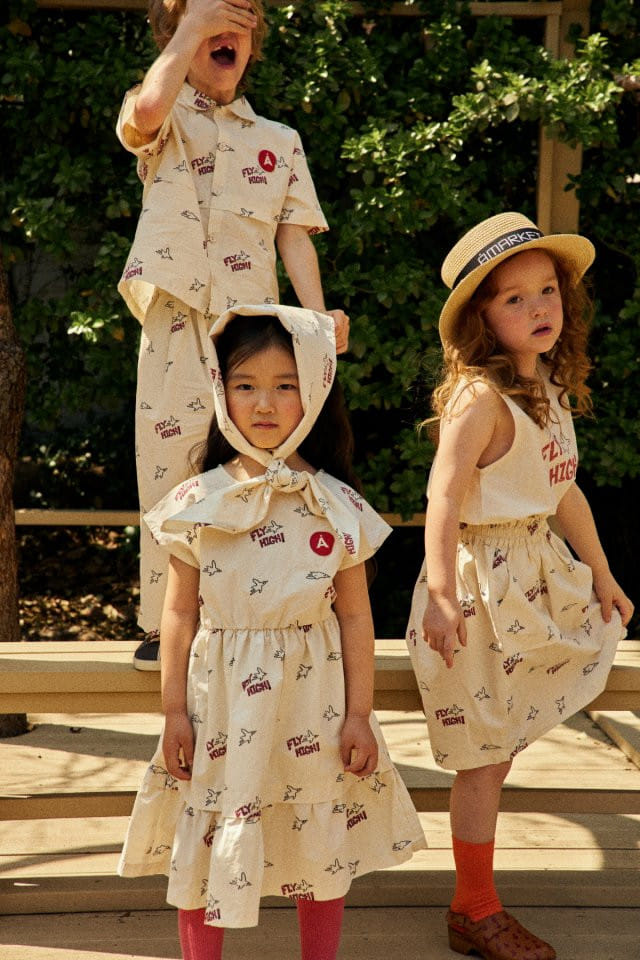 a-Market - Korean Children Fashion - #discoveringself - A Bird Frill Skirt - 2