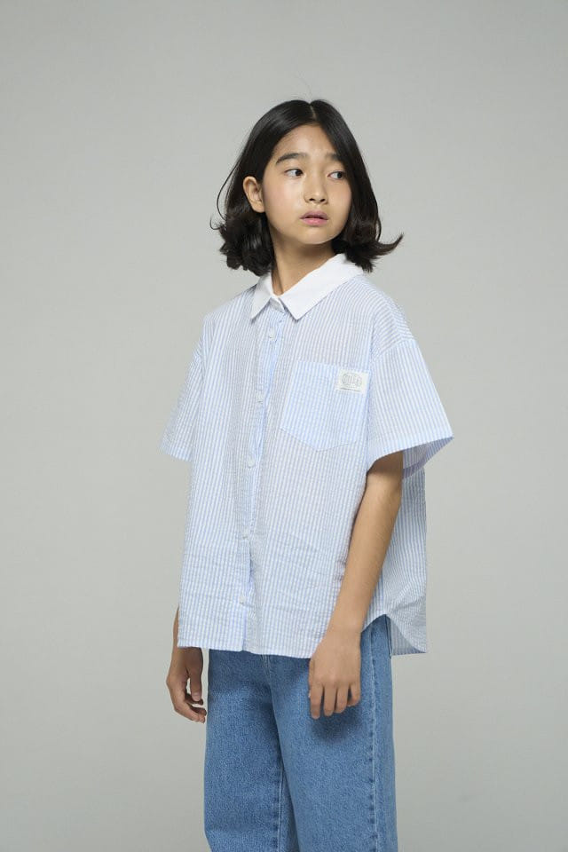a-Market - Korean Children Fashion - #discoveringself - Stripes Shirts - 5