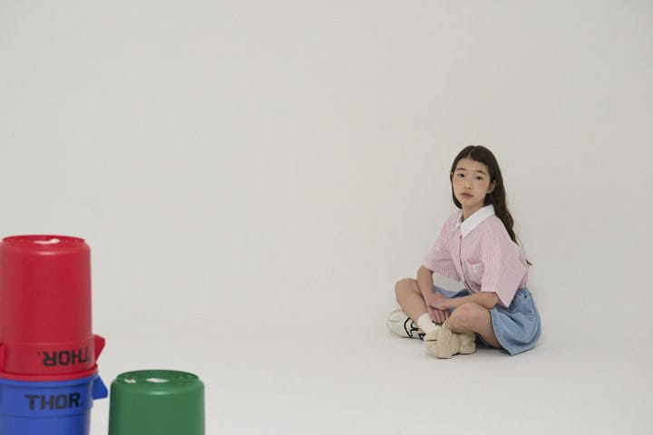 a-Market - Korean Children Fashion - #discoveringself - Denim Skirt Shorts - 8