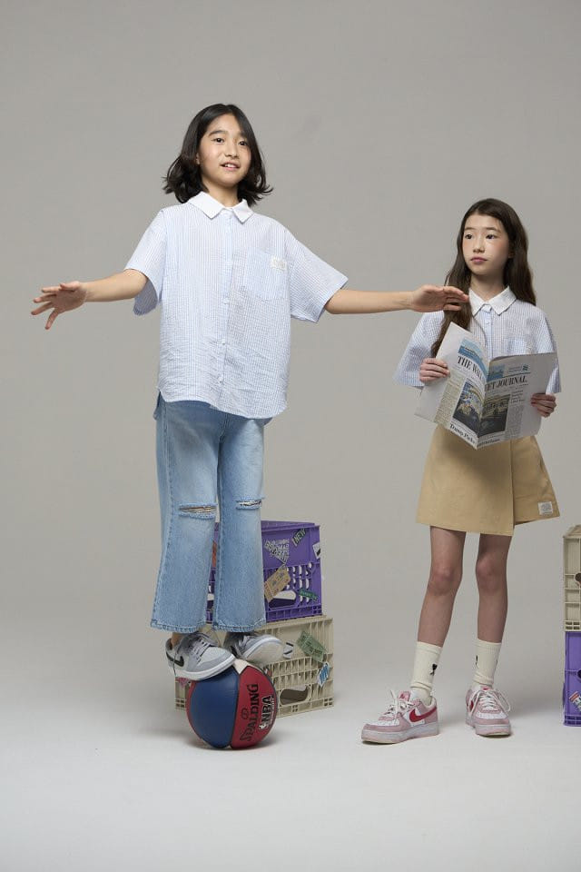 a-Market - Korean Children Fashion - #fashionkids - Wrap Skirt - 10