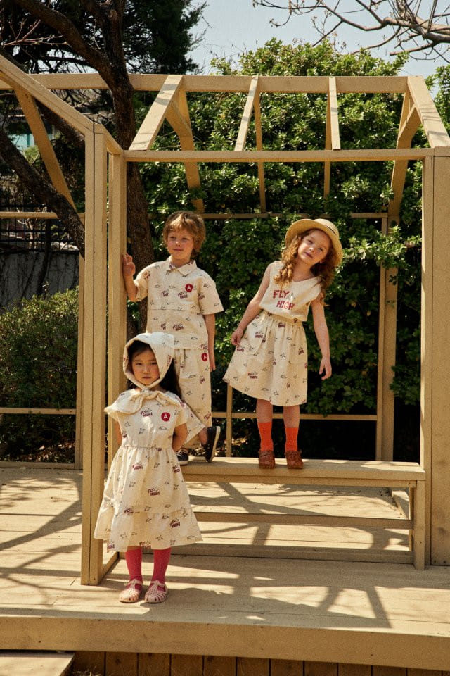 a-Market - Korean Children Fashion - #fashionkids - A Bird Frill Skirt - 4