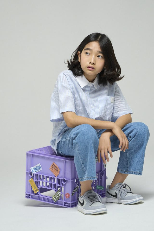 a-Market - Korean Children Fashion - #kidsshorts - Stripes Shirts - 7