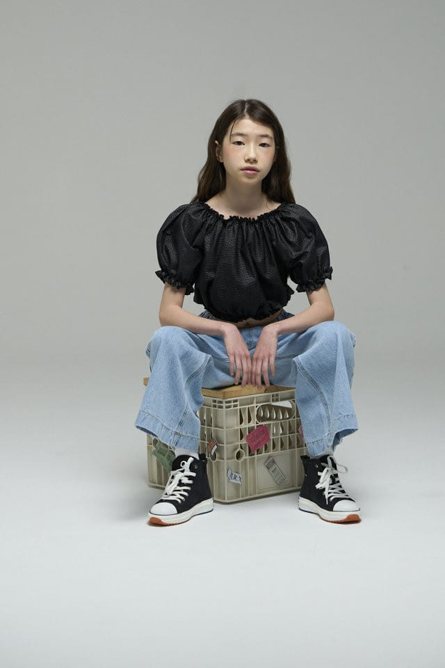 a-Market - Korean Children Fashion - #kidsshorts - Wide Jeans - 6