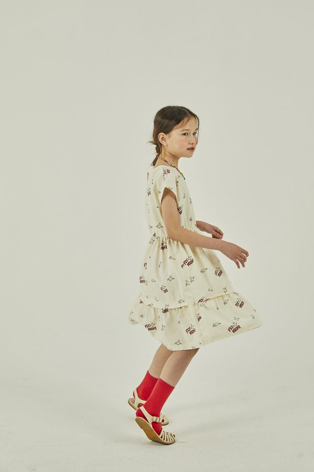 a-Market - Korean Children Fashion - #kidsstore - A Bird One-piece - 2