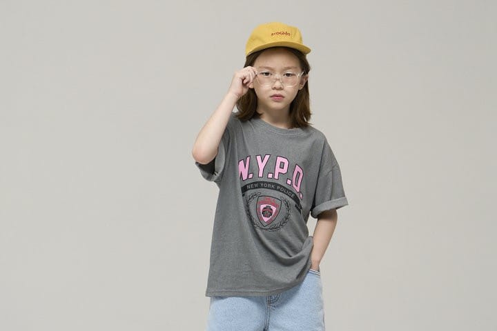 a-Market - Korean Children Fashion - #kidsstore - NYPD Tee - 11