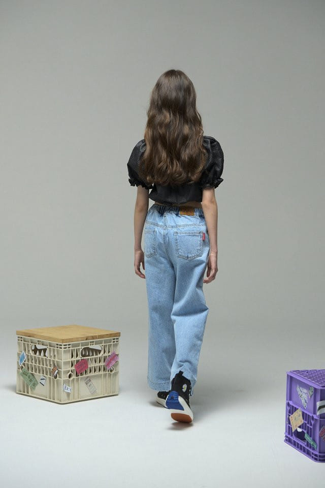 a-Market - Korean Children Fashion - #littlefashionista - Wide Jeans - 10