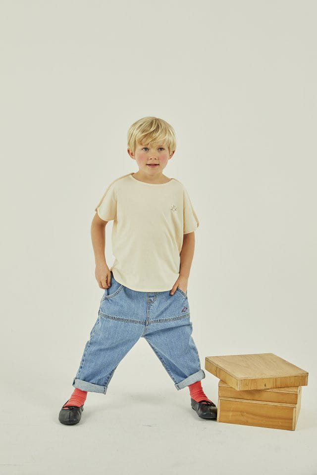 a-Market - Korean Children Fashion - #magicofchildhood - Bird Jeans - 12