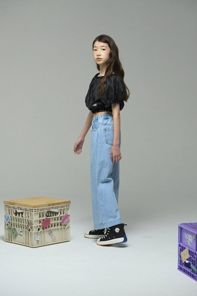a-Market - Korean Children Fashion - #magicofchildhood - Wide Jeans - 11