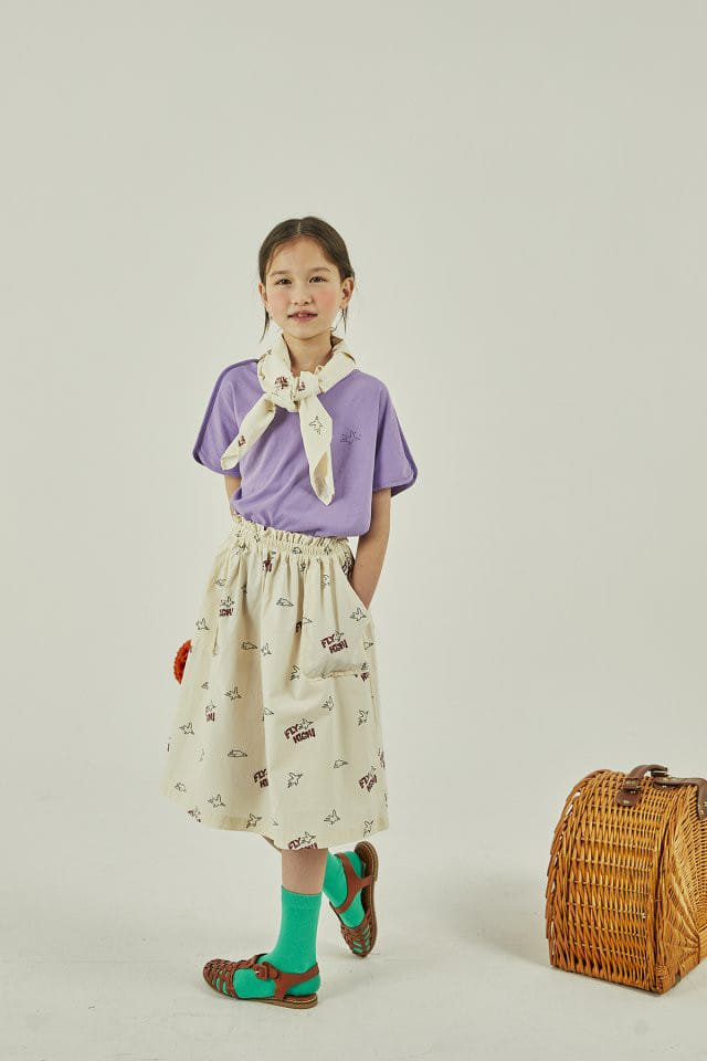 a-Market - Korean Children Fashion - #minifashionista - A Bird Frill Skirt - 10