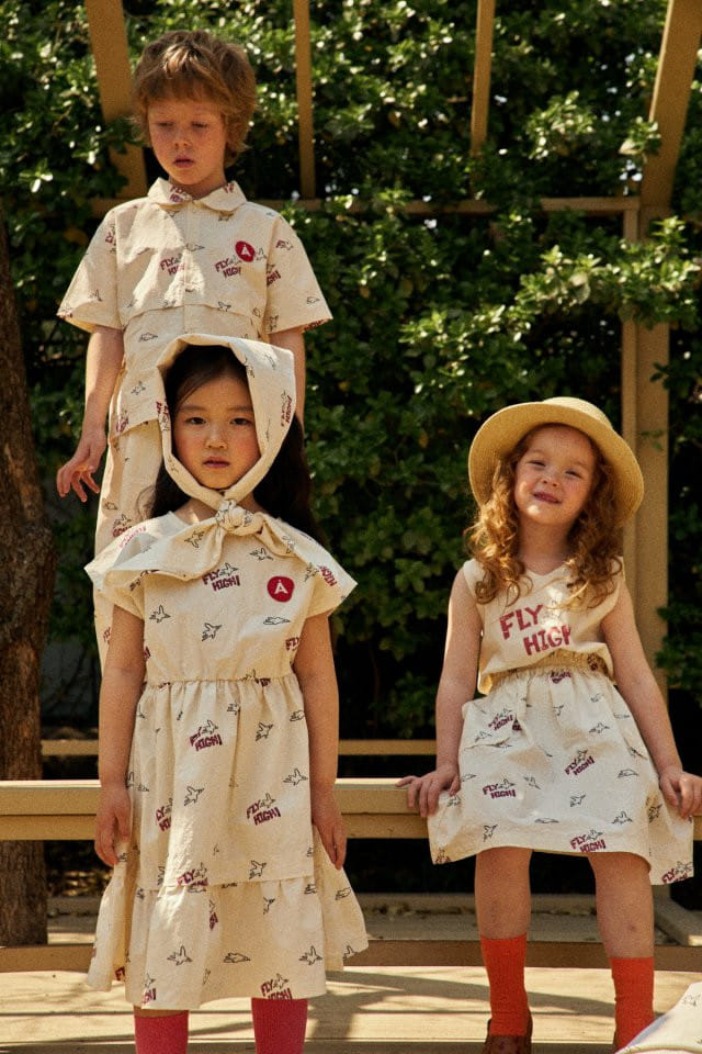 a-Market - Korean Children Fashion - #minifashionista - A Bird One-piece - 7