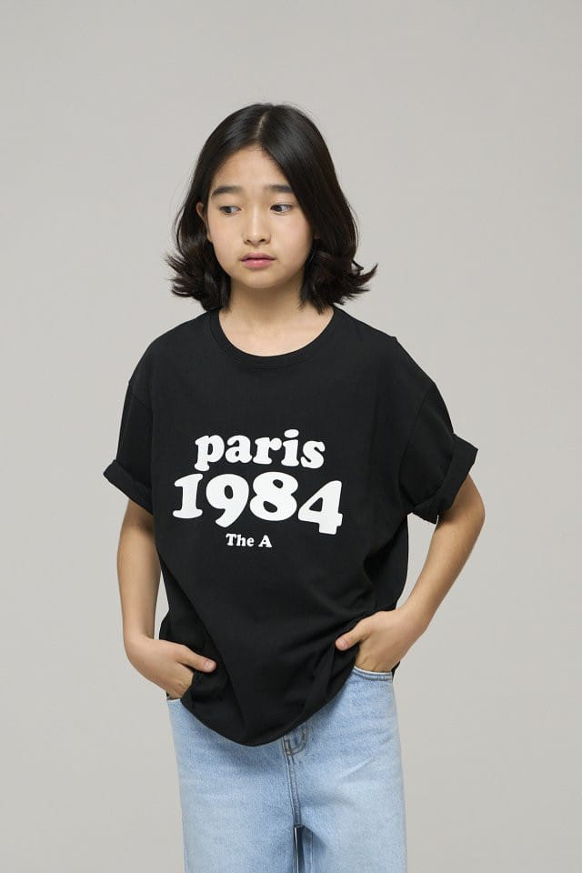 a-Market - Korean Children Fashion - #minifashionista - Paris 1984 Tee - 2